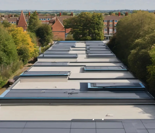 EPDM flat roof on a Gosforth extension