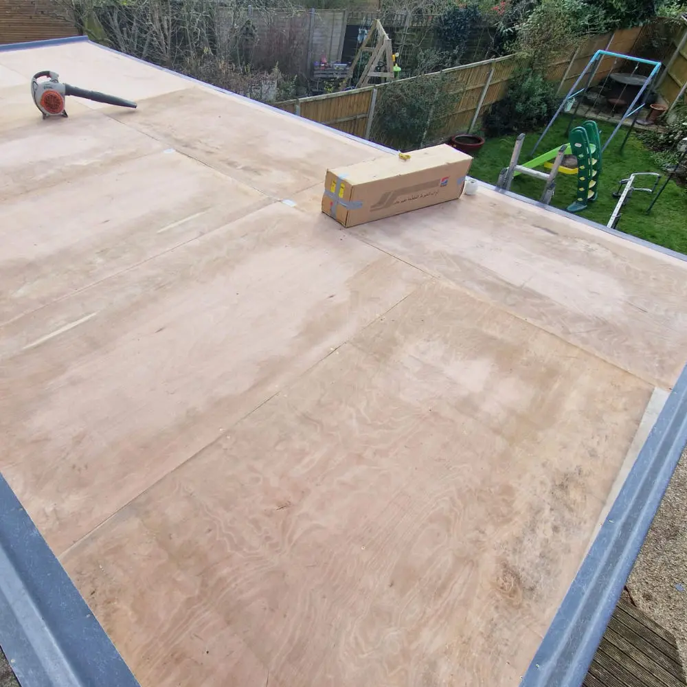 EPDM rubber flat roof installation in Newcastle