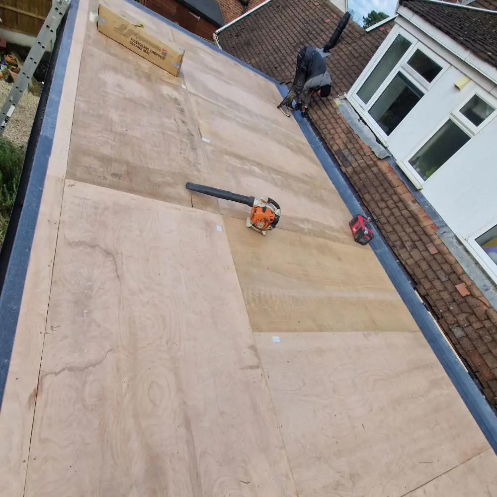 Flat roof installation in Blakelaw